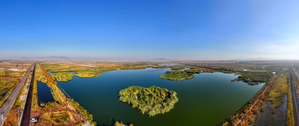 zona del Lago de Texcoco