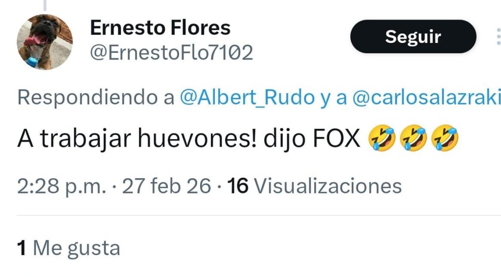 a trabajar Alazraki