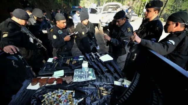 Armamento carteles mexicanos