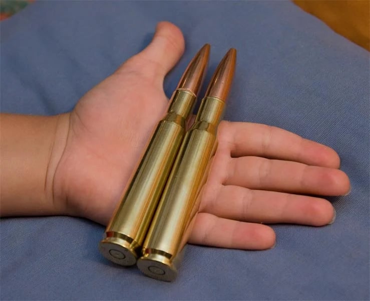 Balas calibre .50