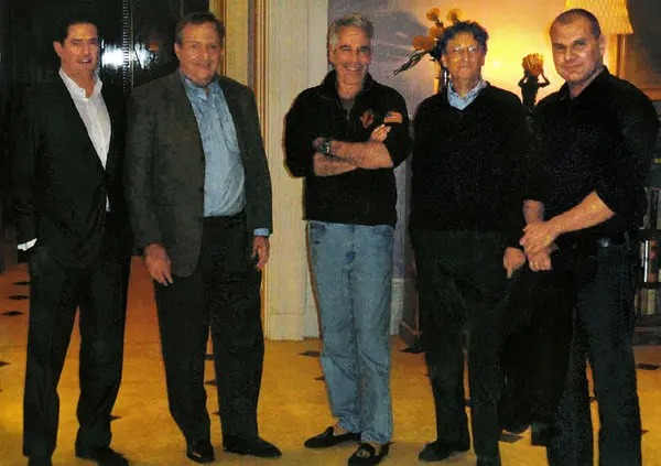 Bill Gates y Jeffrey Epstein