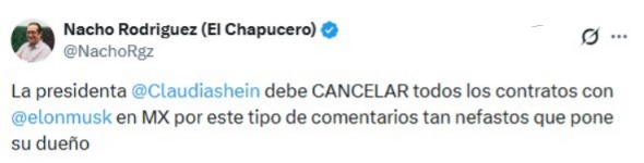 cancelar contratos Musk