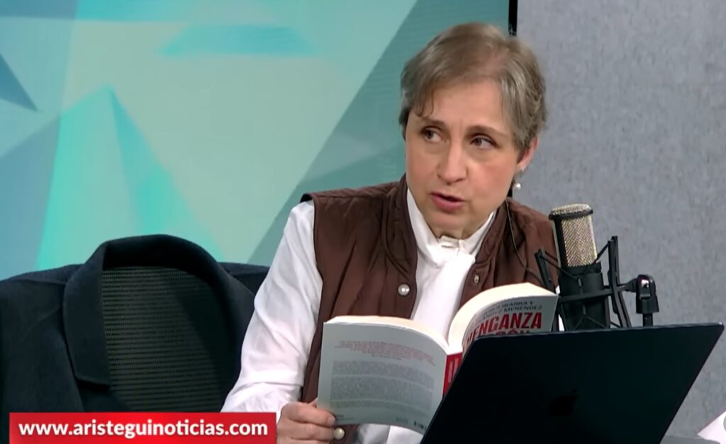 Carmen Aristegui libro de Julio Scherer