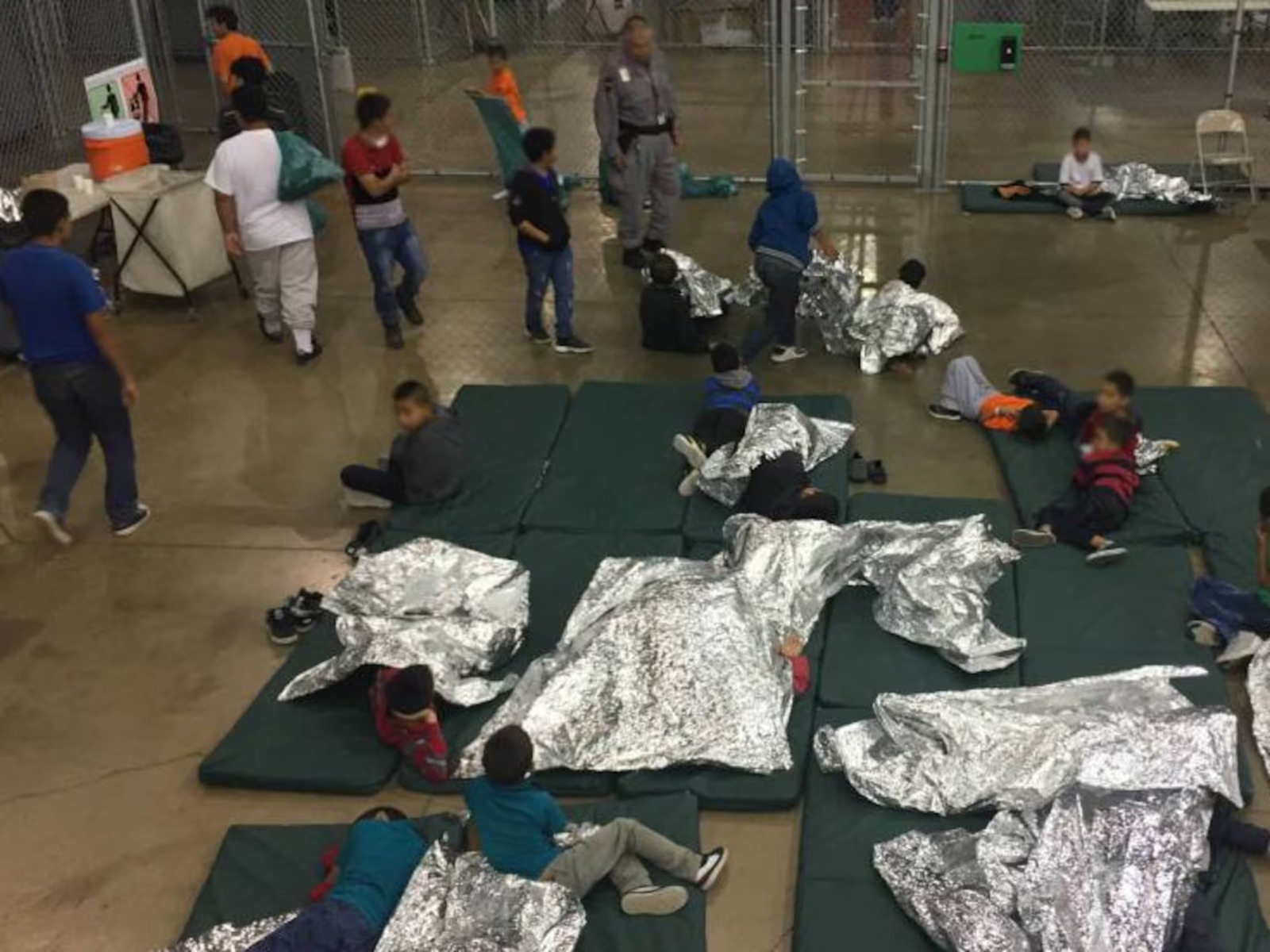 Celdas de inmigración en Estados Unidos 