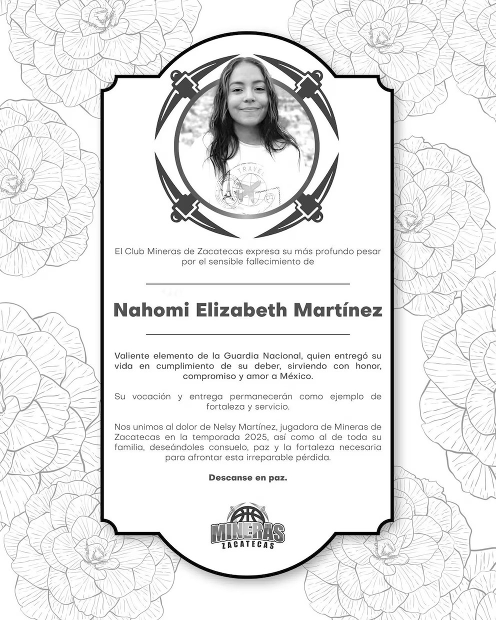 Club Mineras de Zacatecas Nahomi Elizabeth