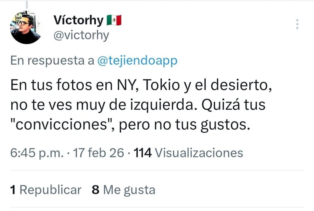 Convicciones no gustos