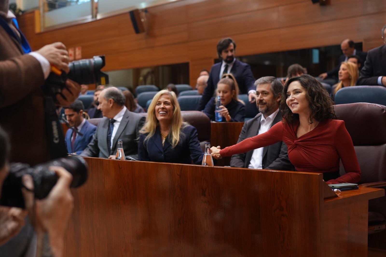 Díaz Ayuso acusa narcoestado 
