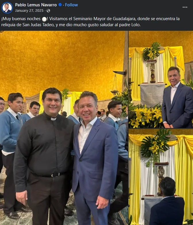 El Padre Lolo Pablo Lemus 