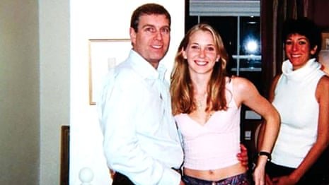 Expríncipe Andrés y Victoria Giuffre