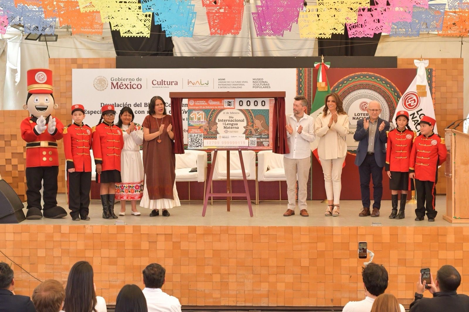 Lotería Nacional destaca importancia de la lengua materna