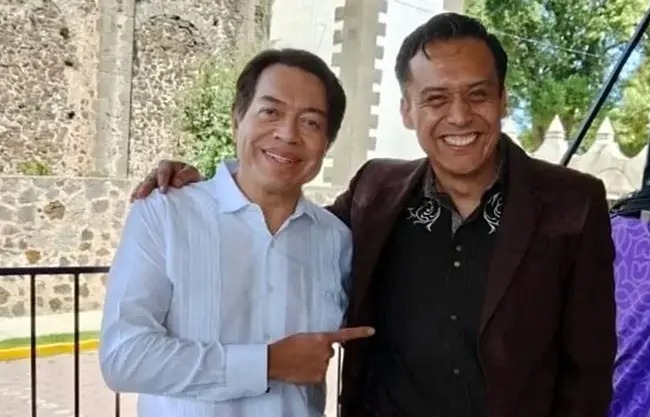Mario Delgado y Marx Arriaga