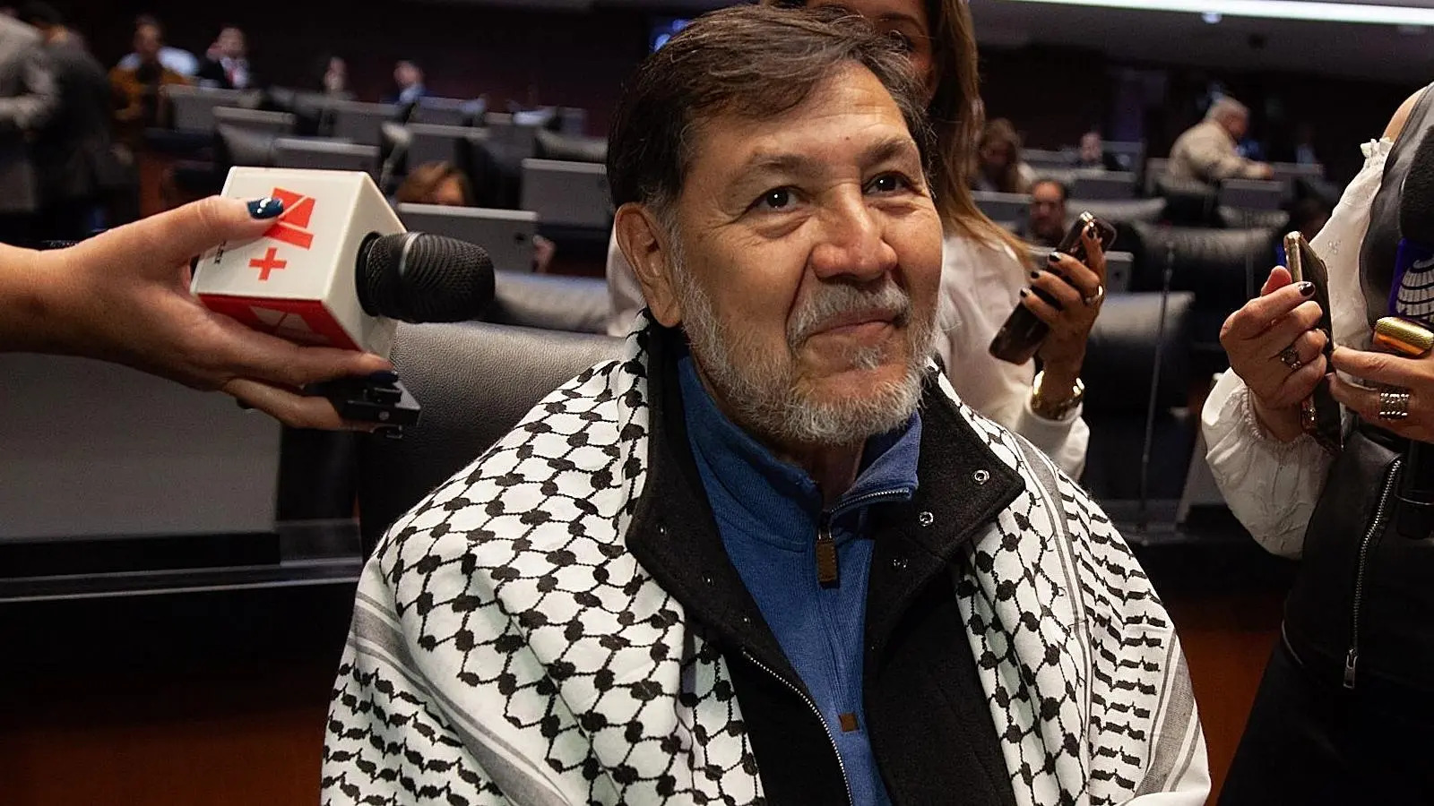 Noroña cuestiona salida de Adán Augusto como coordinador