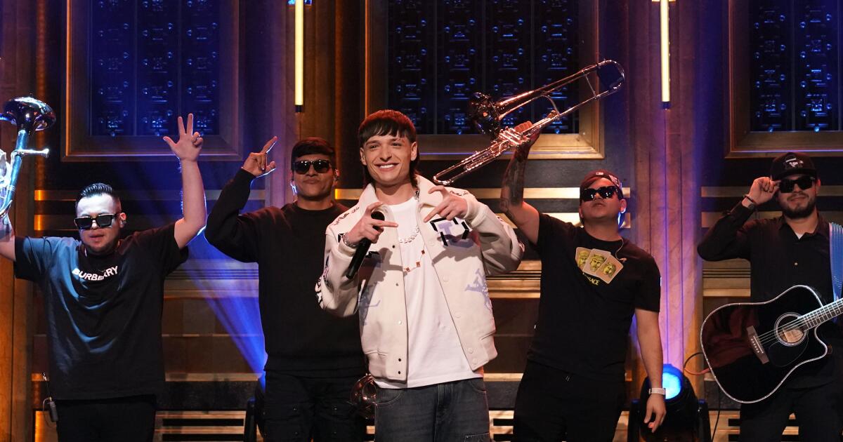 Peso Pluma Jimmy Fallon