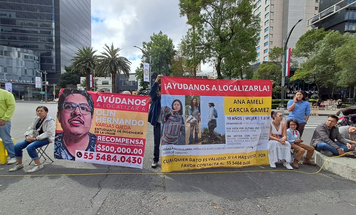 Protestas desaparecidos