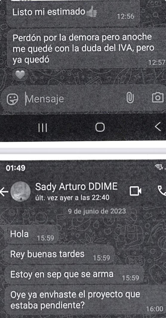 Pruebas cobros Marx Arriaga