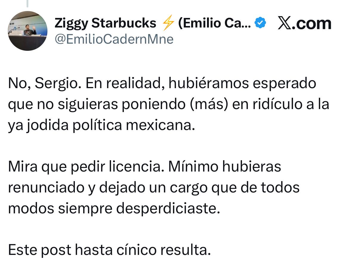 Redes exhiben a Sergio Mayer