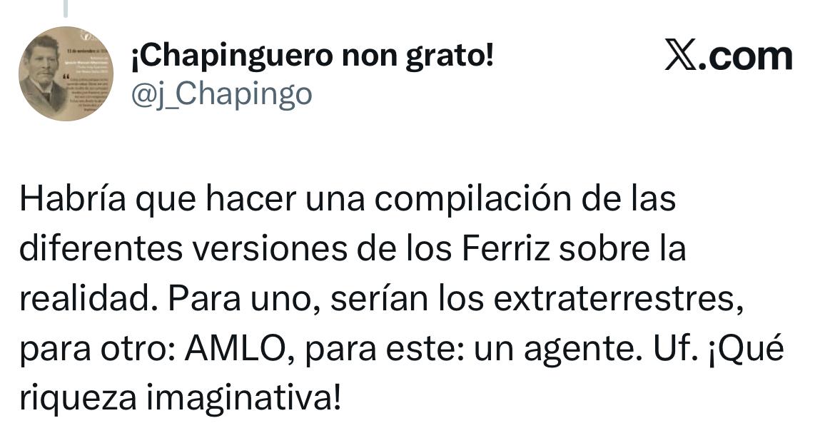 Redes tunden a Pedro Ferriz
