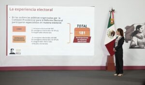 La presidenta Claudia Sheinbaum presentó hoy, 25 de febrero de 2026, una nueva iniciativa de Reforma Electoral que será enviada al Congreso de la Unión el próximo lunes 2 de marzo. 