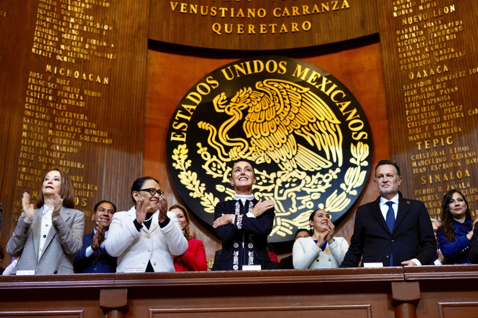 Sheinbaum conmemora 109 años de la Constitución