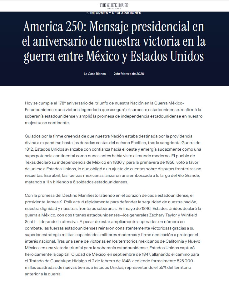 Trump celebra intervención en México