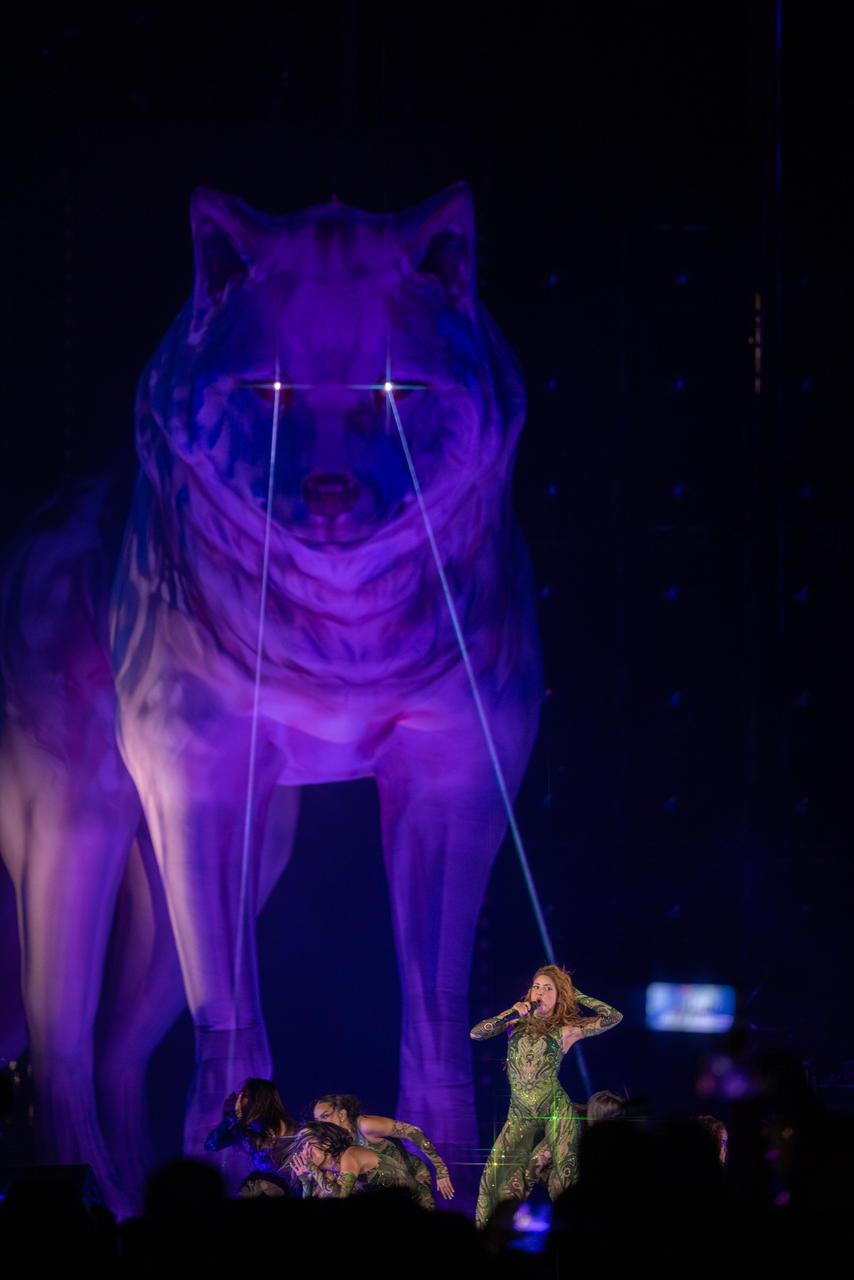 Shakira loba Zócalo