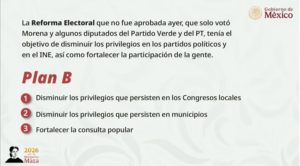 Alazraki arremete vs. respaldo a Plan B