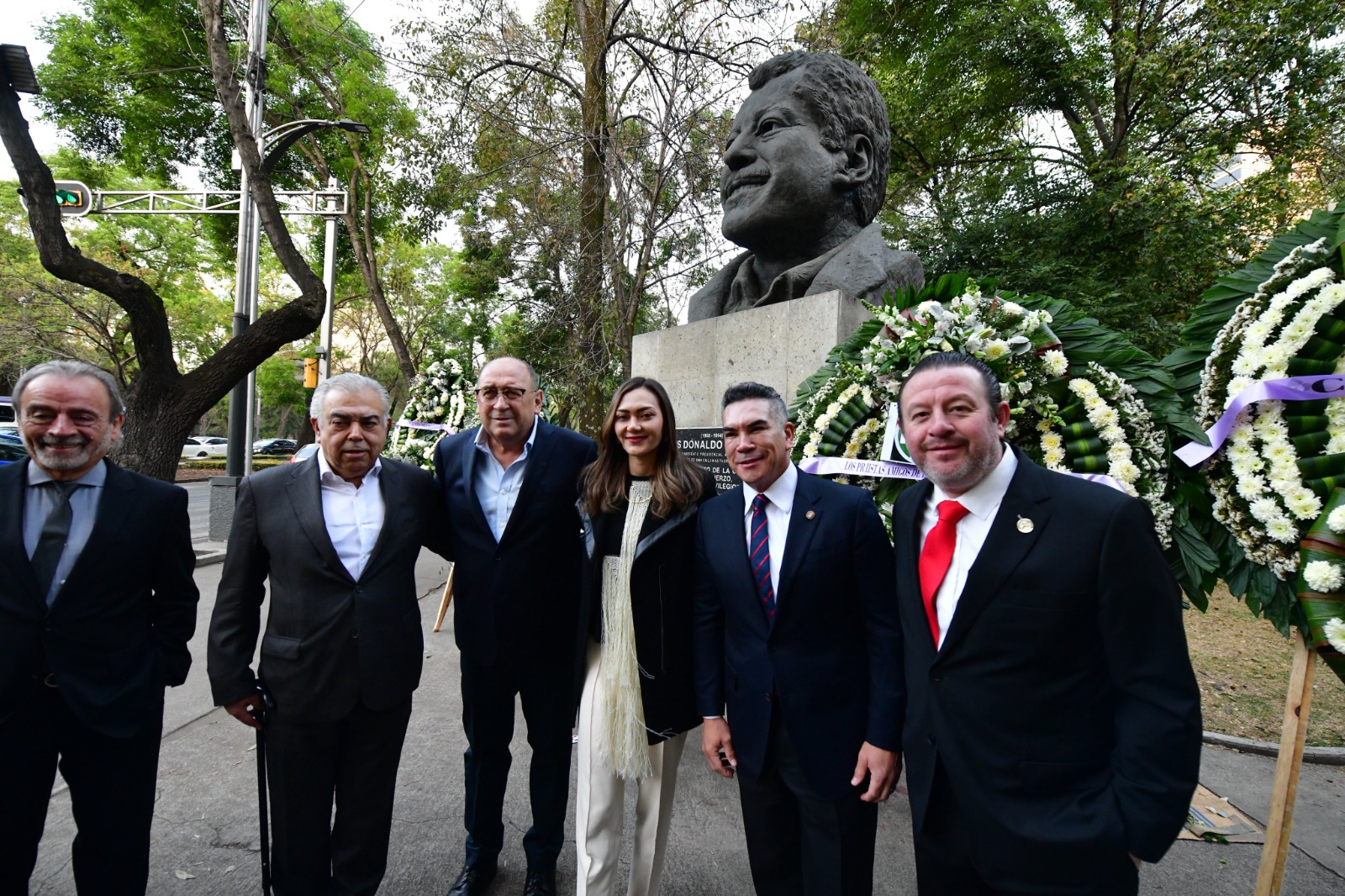 Alito Moreno rinde homenaje a Colosio 
