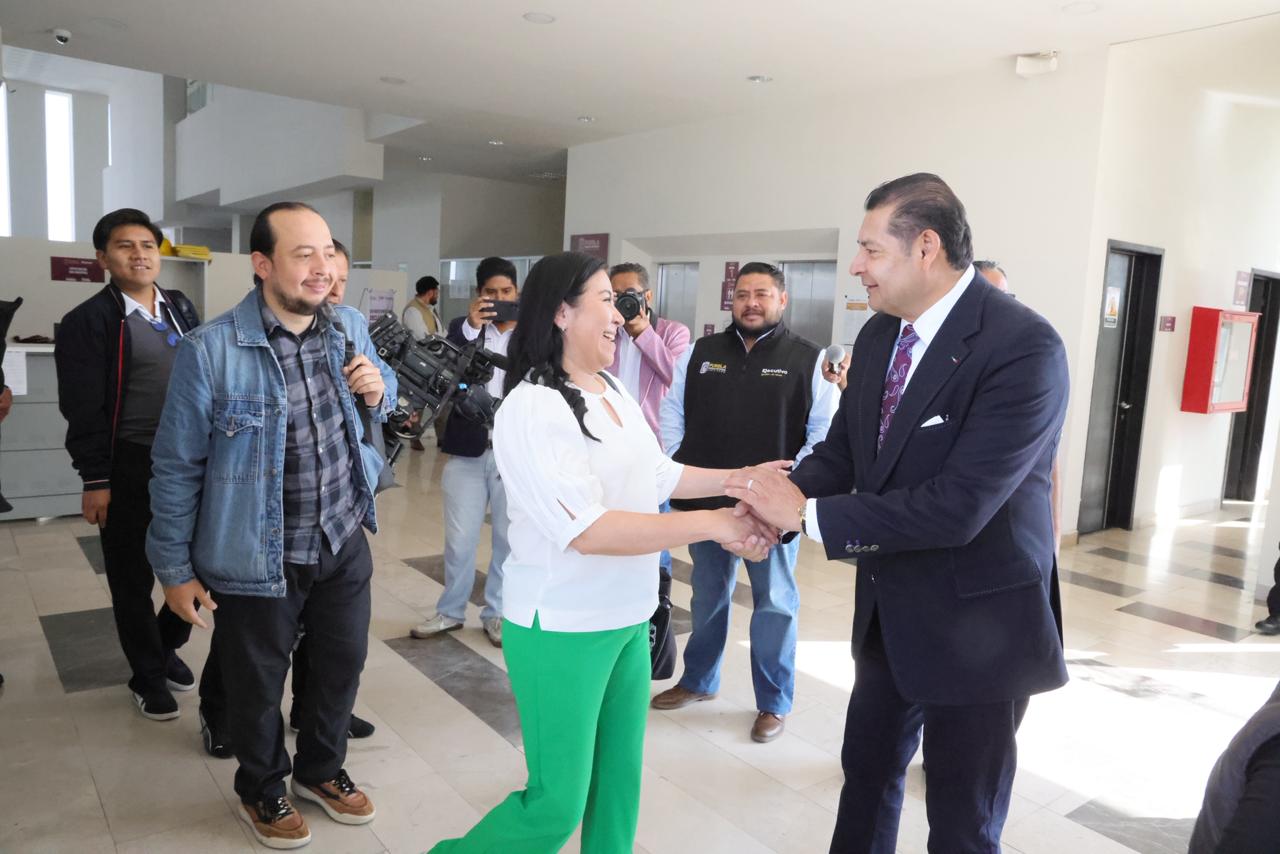 Armenta renueva formato de las Mañaneras en Puebla