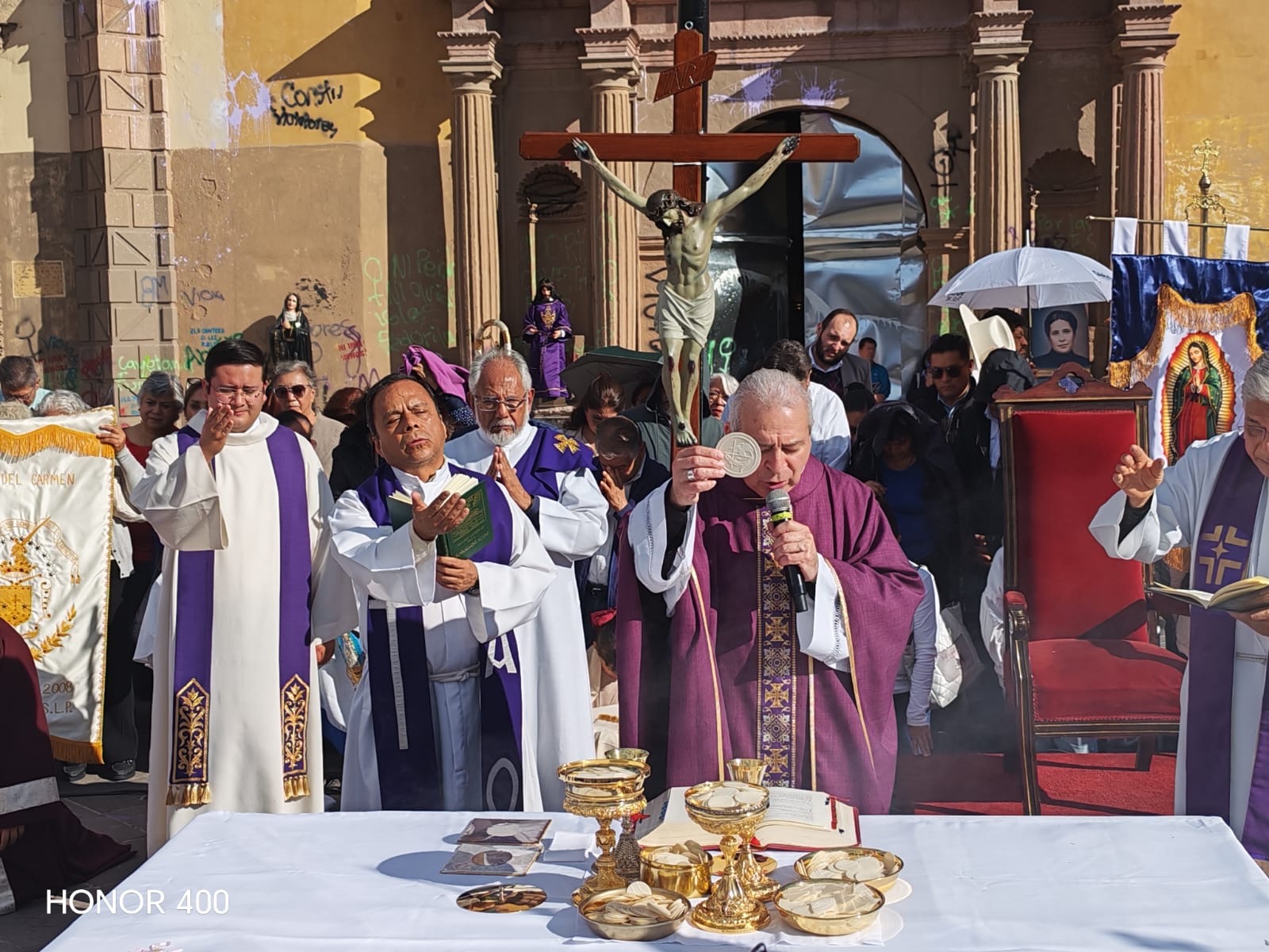 Arzobispo de SLP misa