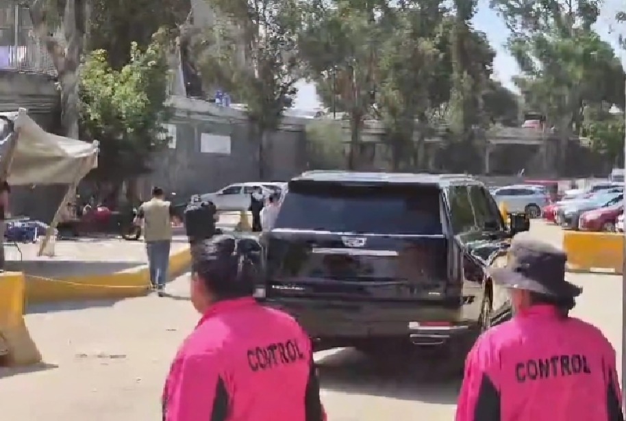 Cuauhtemoc Blanco camioneta