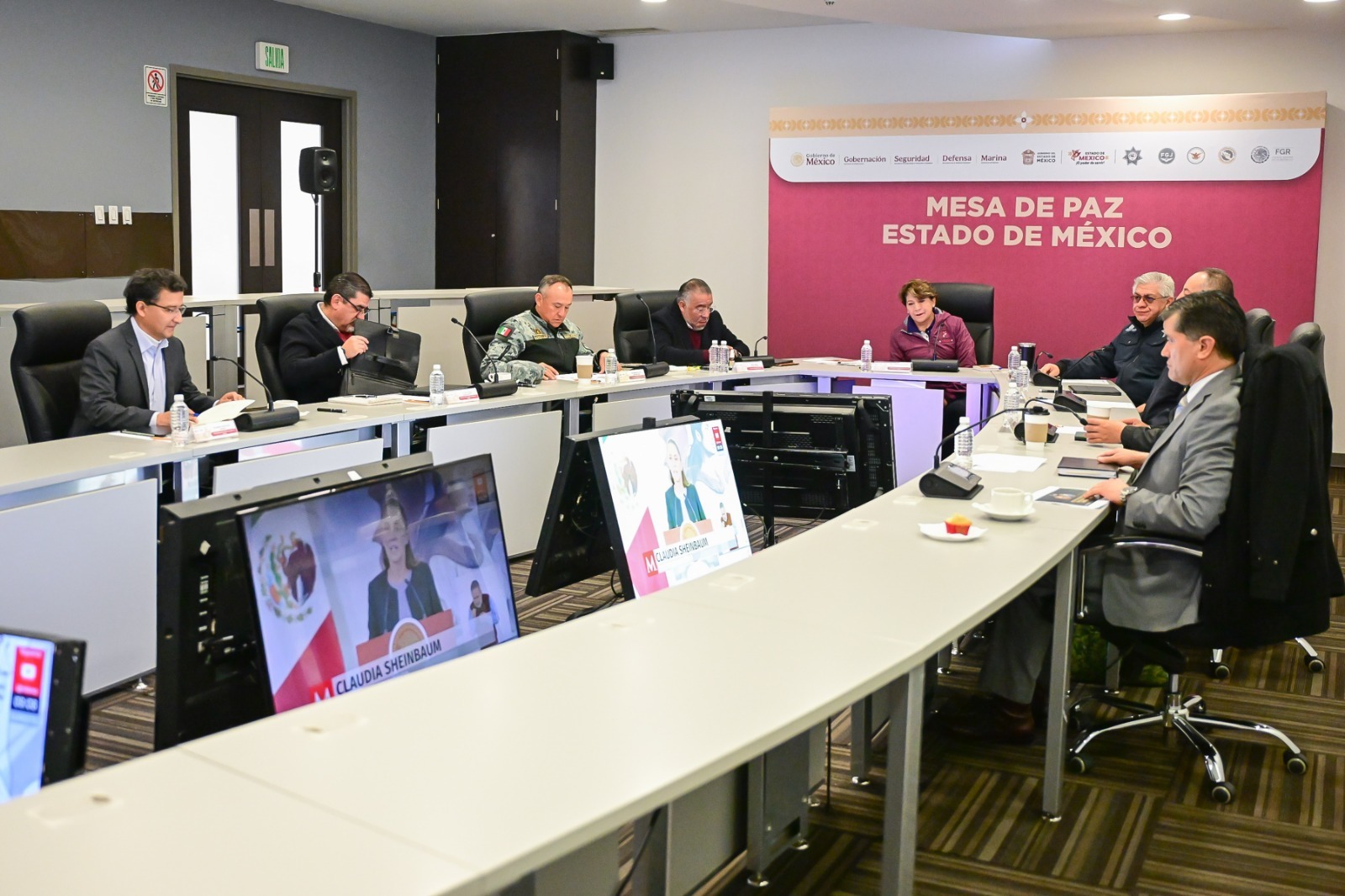 Delfina Gómez reduce 54% el robo de autos en Edomex