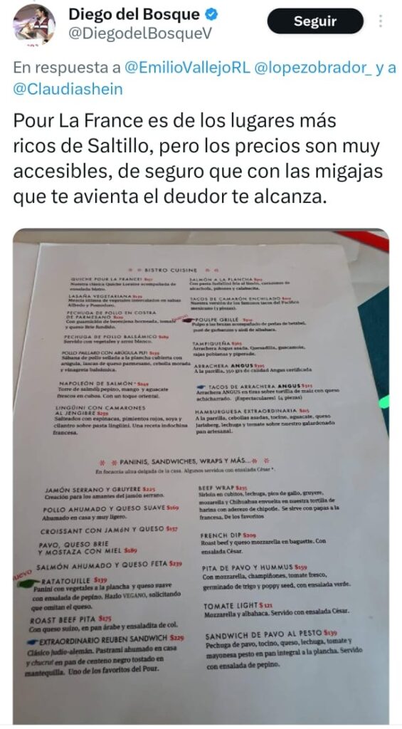 Desmienten a usuario 