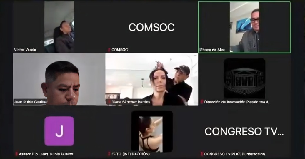 Diana Sánchez Barrios sesiona desde una estética