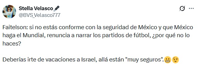 que renuncie a narrar partidos