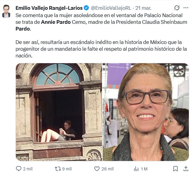 Oposición acusó a mamá de Sheinbaum sin pruebas