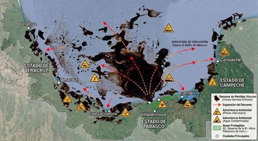 Greenpeace expone derrame en el Golfo 