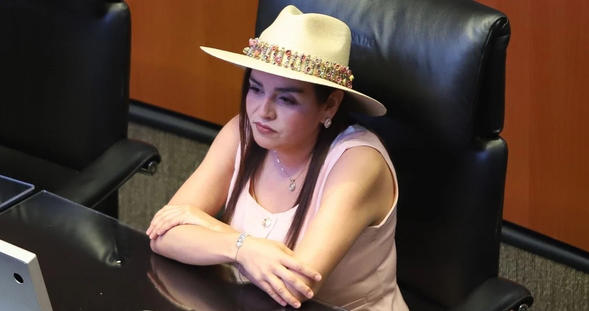 Grecia Quiroz en el Senado