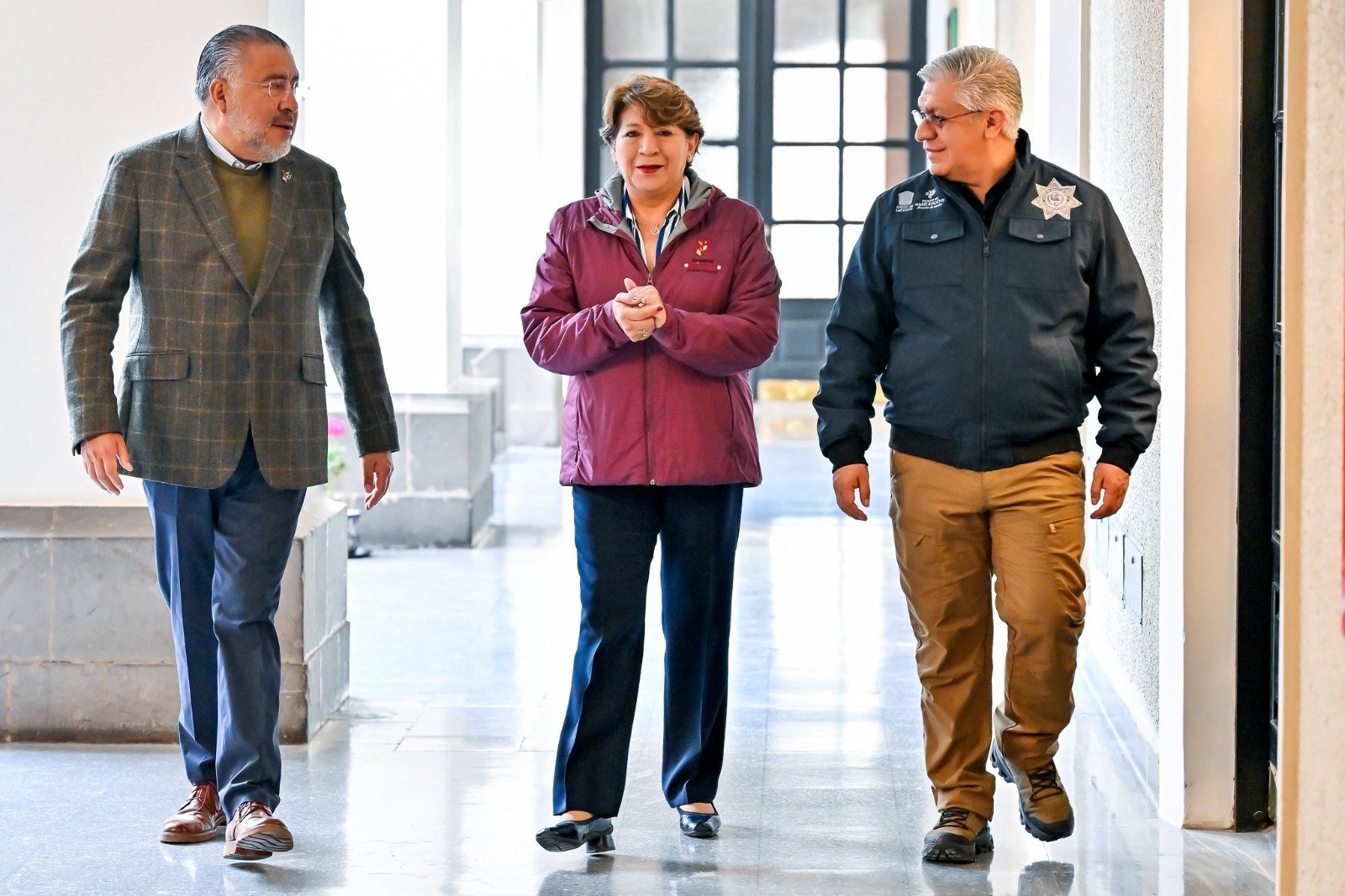 Líderes mexicanos reconoce a Delfina Gómez