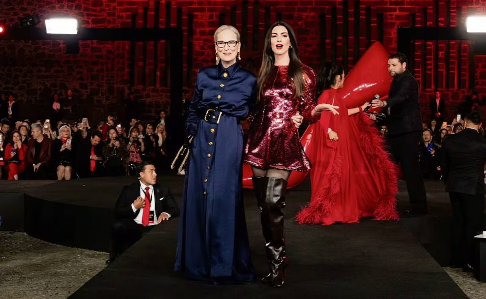 Meryl Streep y Anne Hathaway 