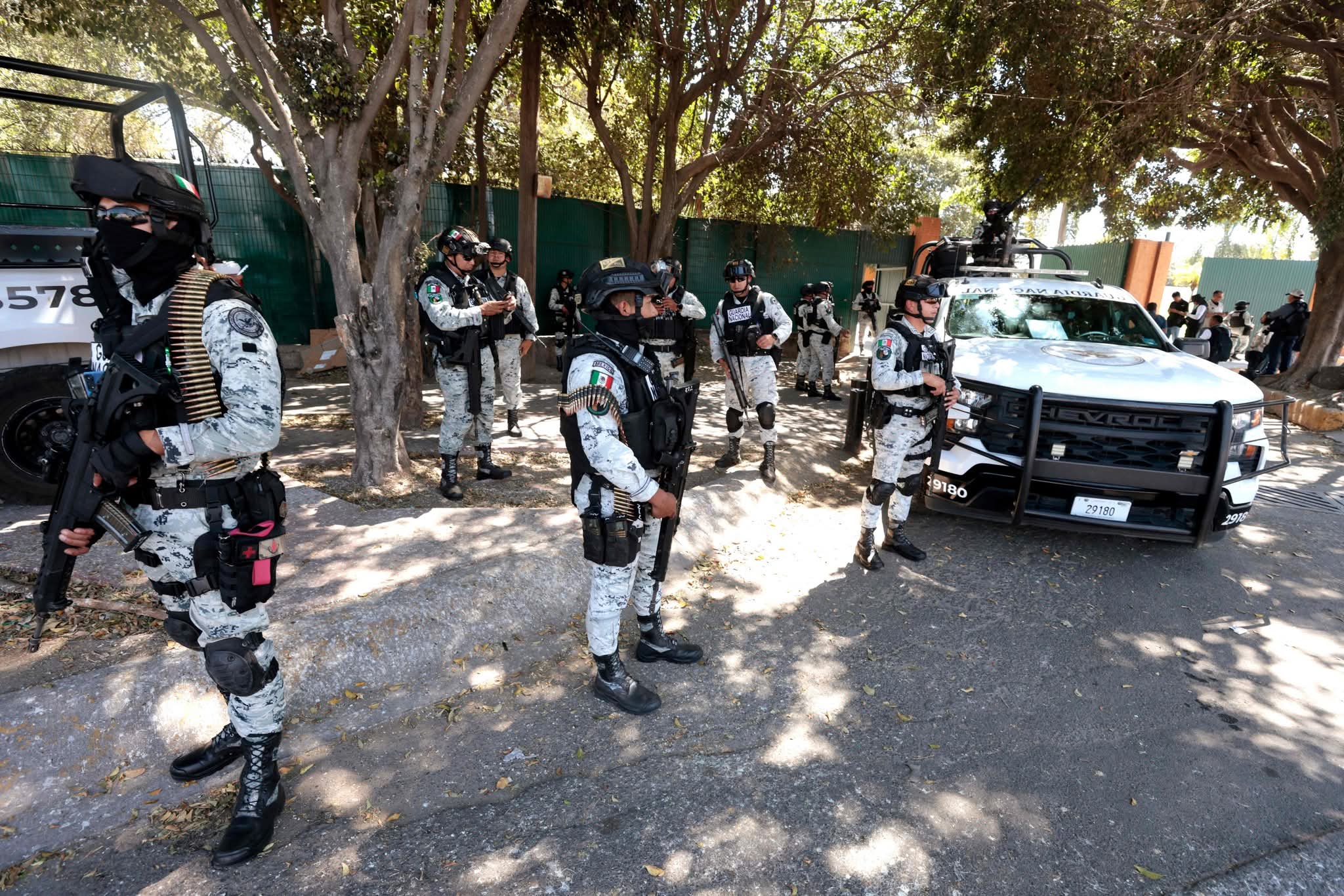 Operativo por entierro de El mencho