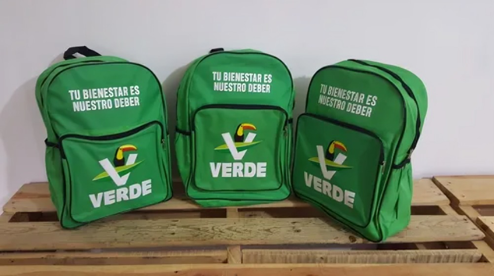 Partido Verde gasta millones en artículos de promoción