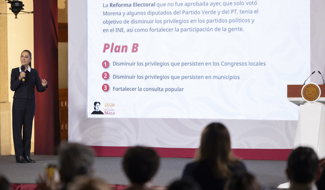 Plan B de Sheinbaum