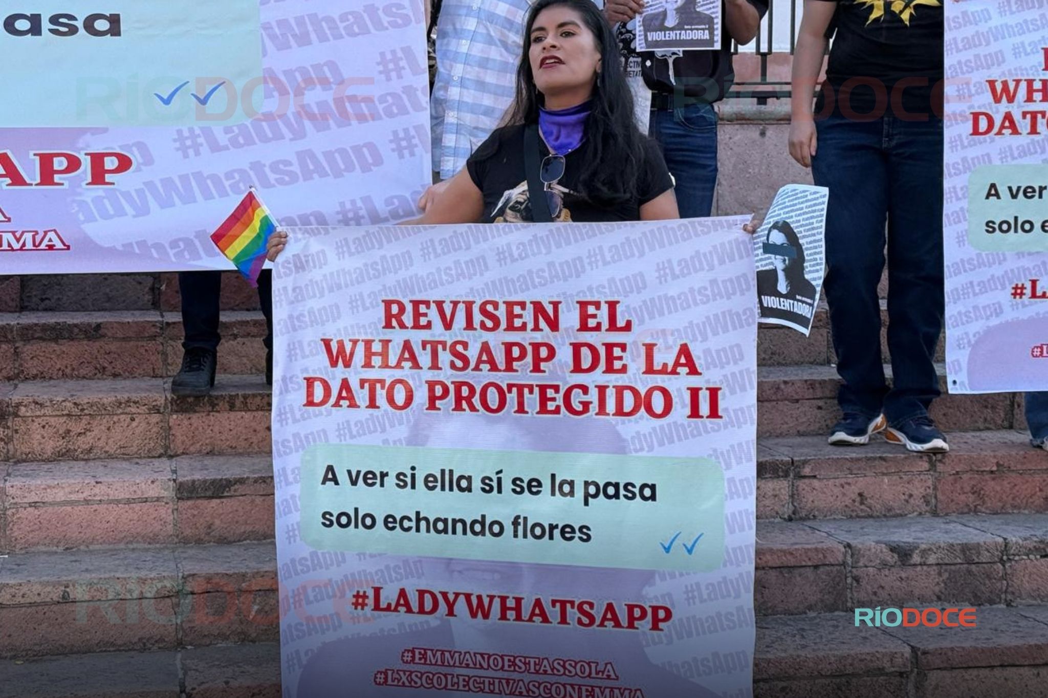Protestas Caso WhatsApp