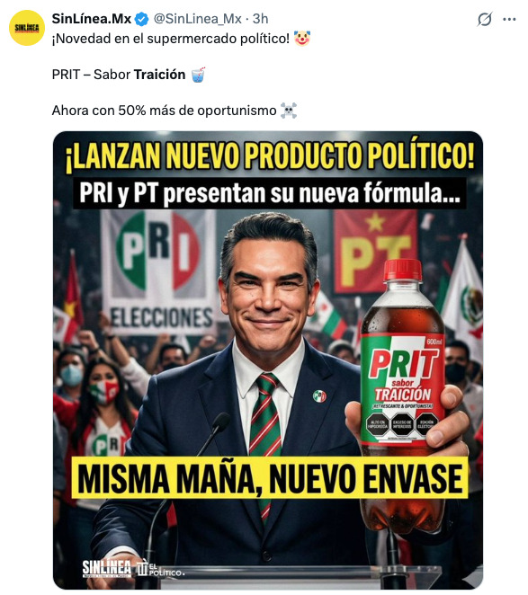 Redes tunden al Partido del Trabajo
