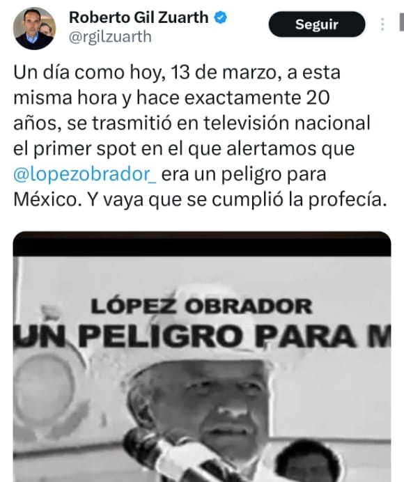 publicación Roberto Gil