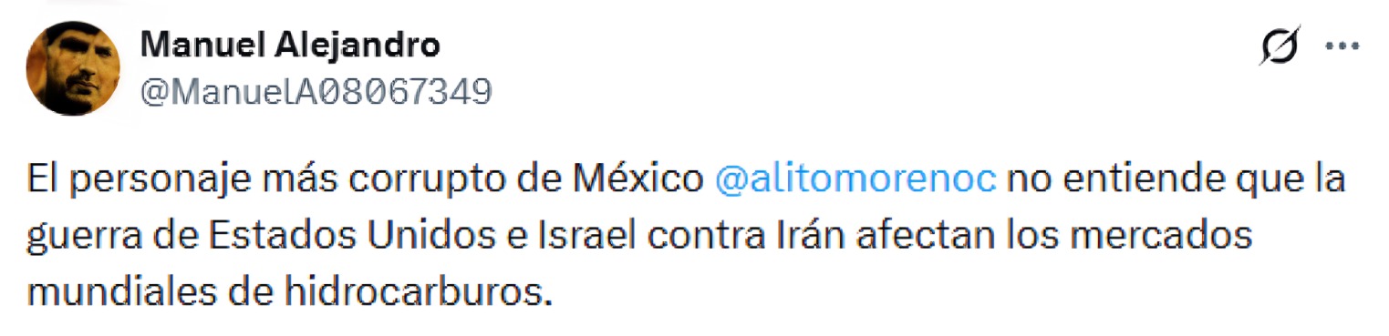 Redes critican mensaje e Alito Moreno vs. Morena