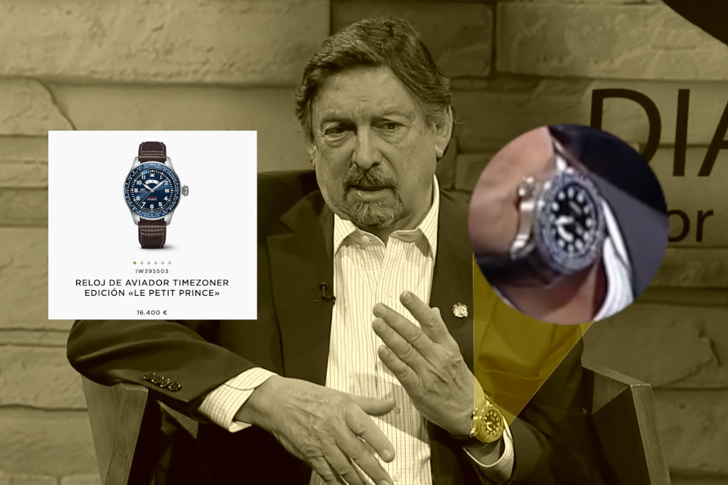Reloj IWC de Napoleón Gómez