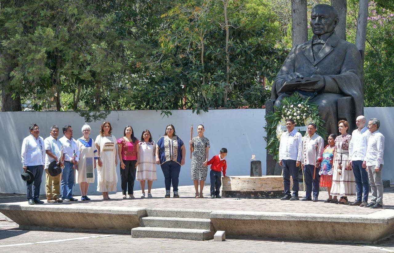 Sheinbaum ceremonia Benito Juárez