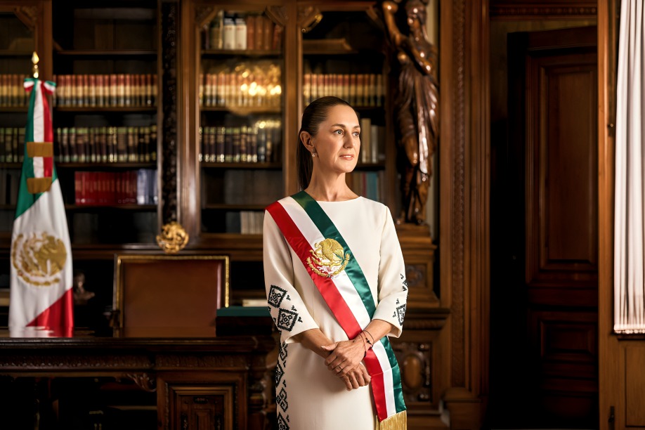 Sheinbaum, entre las mujeres que lideran México
