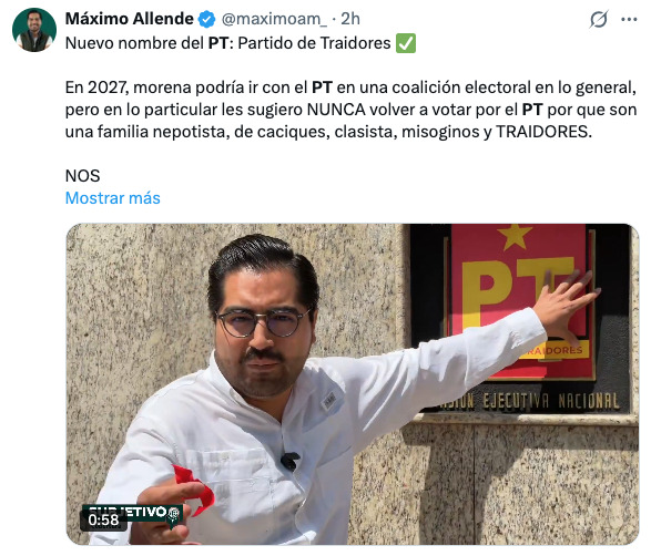 Tunden al PT por eliminar revocación de mandato del Plan B